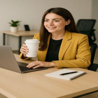 Copo Sustentável Rpet 400ml Branco