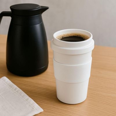Copo Sustentável Rpet 400ml Branco