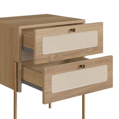 Cabeceira Solteiro E Mesa Cabeceira Palinha 28976 Hanover Dourado Artesano