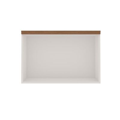 Armário De Cozinha Genialflex Iluminata Aereo Branco Fendi