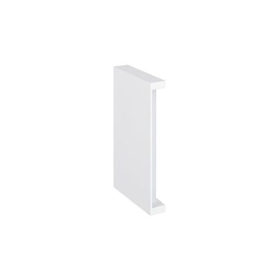 Arandela Stella Reflex Led 20cm Ip65 6w Bivolt Branco - 2700k - Luz Amarela