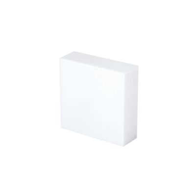 Arandela Stella Ice Quadrada Led 13cm Ip65 7,5w Bivolt Branco - 4000k - Luz Neutra
