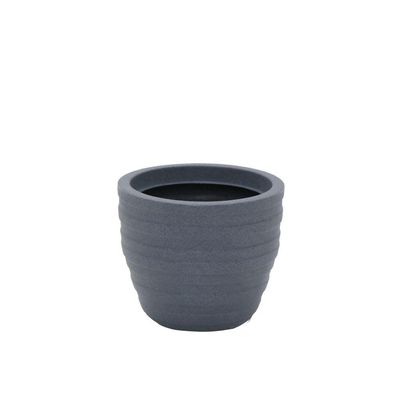 Vaso Tramontina Inca 24 Cm Em Polietileno Grafite