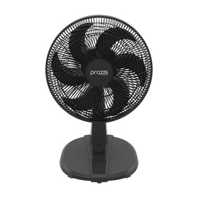 Ventilador De Mesa Praxis 42cm VMP42 6 Pás Preto 110V