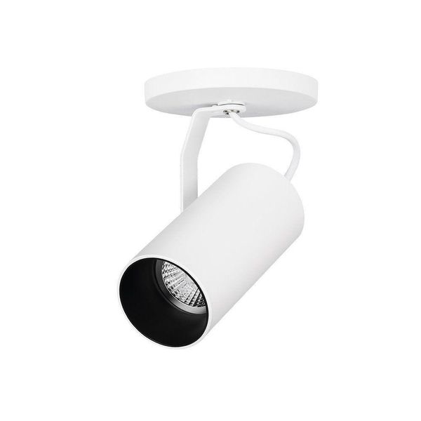 Spot De Sobrepor Com Canopla Stella Flow Par 20 E27 Bivolt Branco