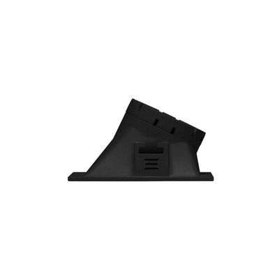 Spot De Embutir Recuado Stella Square Angle 25° Mr16 Gu10 Quadrado Bivolt Preto