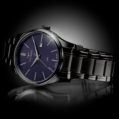 Relógio Technos Masculino Steel Preto - 2115txh-1a 2115txh-1a