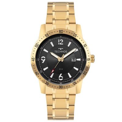 Relógio Technos Masculino Militar Dourado - 2115ucc-1p