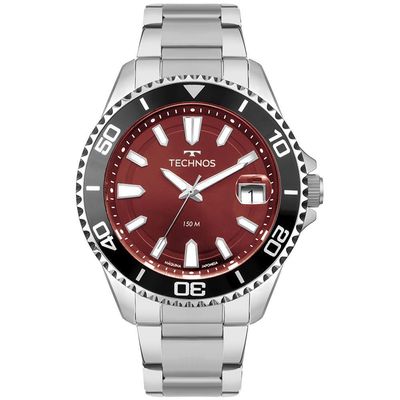 Relógio Technos Masculino Acqua Prata - 2415eh-1r