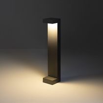 Poste Balizador De Jardim Stella Frankfurt Led 7w Bivolt Preto
