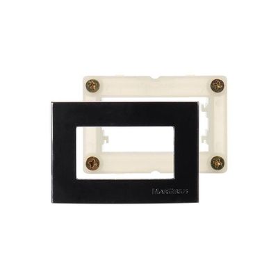Placa Com Suporte Para Móveis Margirius Sleek 65x45 Preto Ebony
