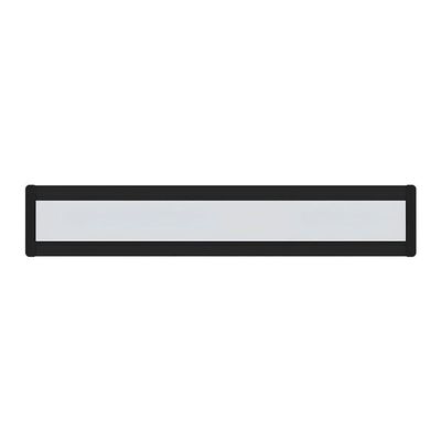 Luminária Led Taschibra Tl Slim 20 De Embutir 40w Bivolt Preta 6500k Luz Branca