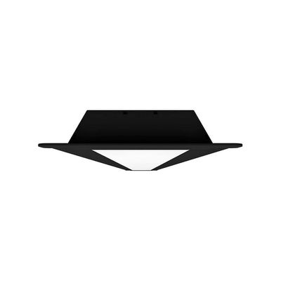Luminária Led Taschibra Tl Slim 20 De Embutir 40w Bivolt Preta 6500k Luz Branca