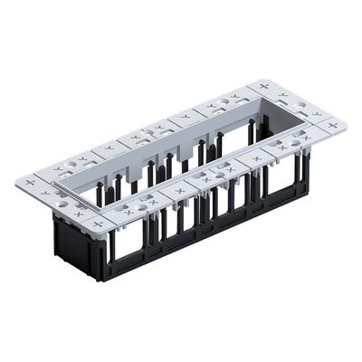 Moldura No-frame Nordecor 6683 Para 4 Módulos Tap Branco