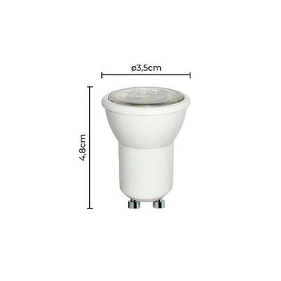 Lâmpada Led Nordecor Sof Mini Dicróica Mr11 4w Gu10 Alto Irc 90 Bivolt 4000k