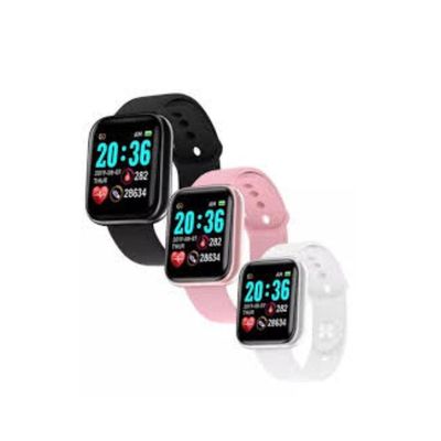Kit 3 Relógios Smartwatch Android Ios Inteligente D20