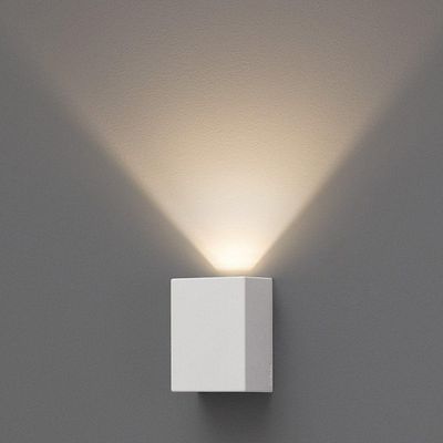 Arandela Stella Effekt Led 1 Facho Aberto Ip65 4w Bivolt Branco - 3000k - Luz Amarela