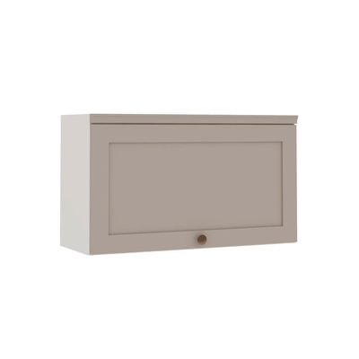 Armário De Cozinha Genialflex Iluminata 1 Pt 80 Cm Bco Fendi