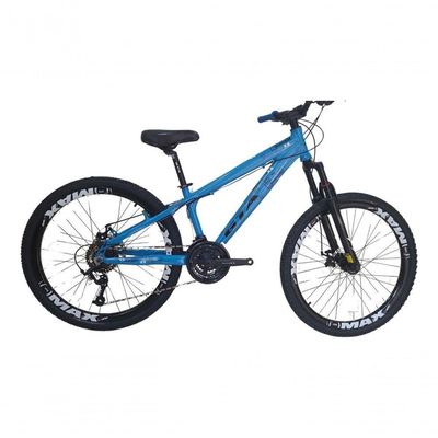 Bicicleta 26 Gta Rebel Freeride Cor Azul 21v Aros Vmaxx Freio A Disco Pneu Flame