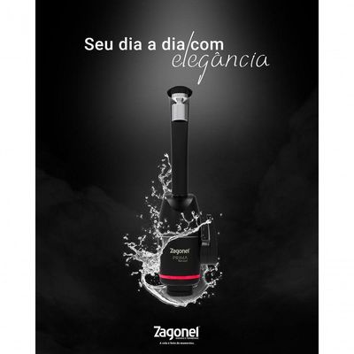 Torneira Elétrica Prima Touch 5500w Zagonel Black