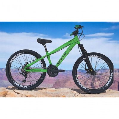 Bicicleta 26 Gta Rebel Freeride Cor Verde 21v Aros Vmaxx Freio A Disco Pneu Flame