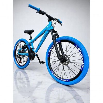 Bicicleta 26 Gta Rebel Freeride Dh Cor Azul 21v Freio A Disco Aros Vmaxx Pneu Flame Azul
