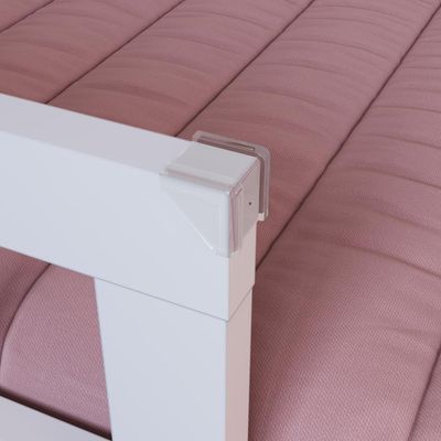 Cama Infantil De Chão Montessoriana Para Menino E Menina Com Grade De Proteção Lateral Aveiro Oak