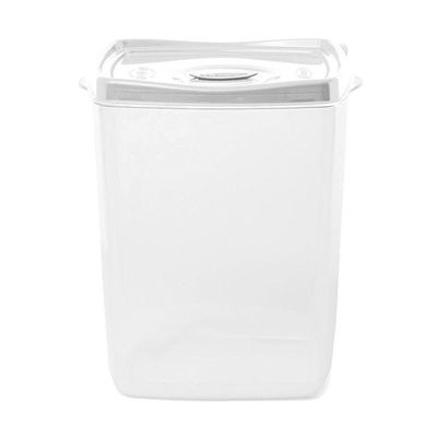 Kit 5 Potes Porta Mantimentos Plasvale Branco