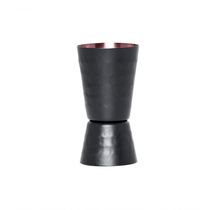 Dosador Duplo Inox Bronze E Black 50-25ml Mimo Style An2211x