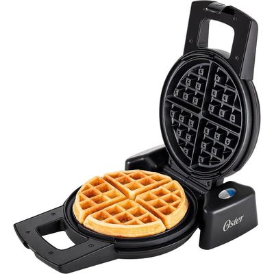 Kit Black Inox Oster - Cafeteira - Chaleira Digital E Máquina De Waffle 110V