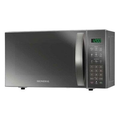Micro-ondas Mondial 21 Litros Mo-01-21-e Cinza Espelhado 110V