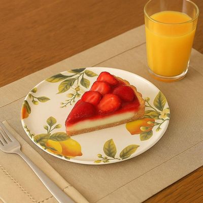Prato De Sobremesa Bio Limonata 21,5cm Porto Brasil Cerâmica Servir Torta Doces