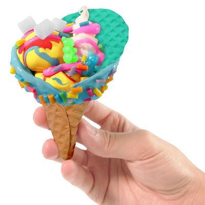 Kit Slime de Sorvete Slimy Gelateria - Sorvete de Cone Creme