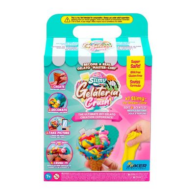 Kit Slime de Sorvete Slimy Gelateria - Sorvete de Cone Creme
