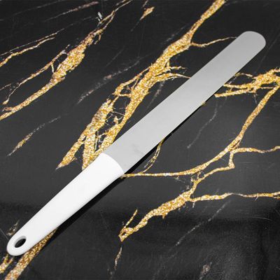Espatula De Confeiteiro Bolos Decoração Confeitaria Inox Cabo 40cm