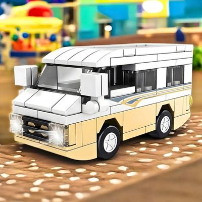 Brinquedo Blocos De Construção Carro Comercial