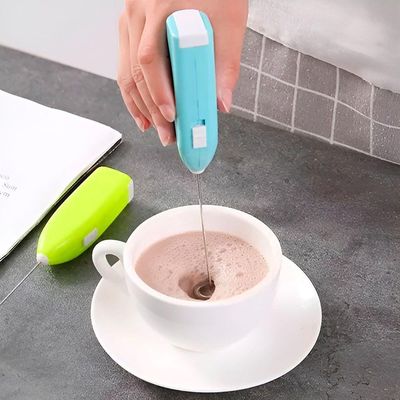 Mini Mixer Misturador De Bebida Café Cappuccino Espumadora De Leite Pilha