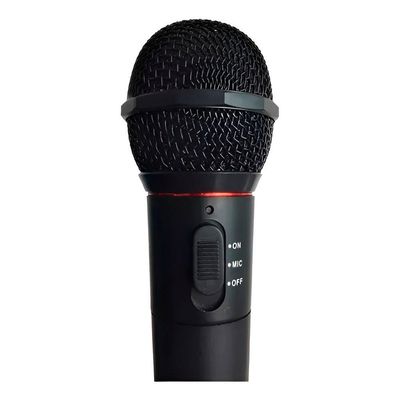Microfone Sem Fio Wireless Com Receptor Karaokê Reunião