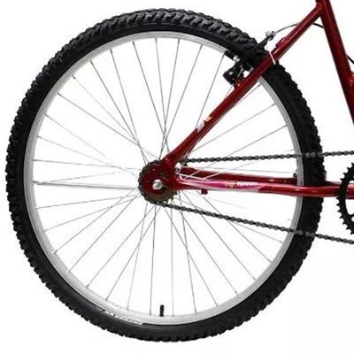 Bicicleta Aro 26 Feminina Mono Sem Marcha Com Cesta Saidx Vermelho