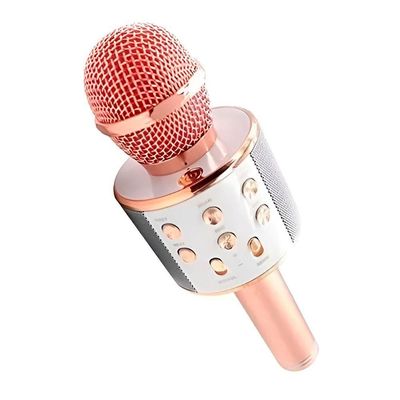 Microfone Karaoke Sem Fio Bluetooth Caixa Som