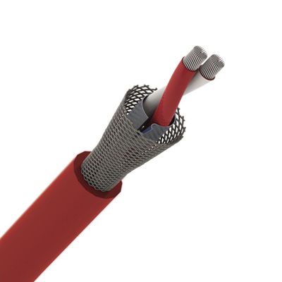 Cabo de Microfone Santo Angelo SC-20 Balanceado Vermelho 100 Metros
