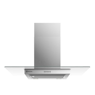 Coifa de Parede Electrolux 90cm de Vidro Efficient com Luz de Led (CE9VX) 127V