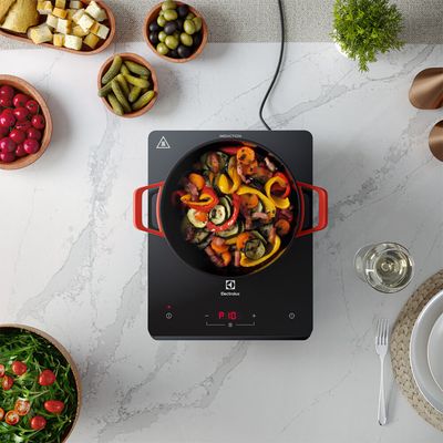 Cooktop 1 Boca de Indução Electrolux Portátil com Timer (IE3TP) 127V