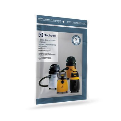 Kit 3 Sacos de aspirador de pó Modelos A20 e Gt3000 (CSE20) Electrolux Não se aplica