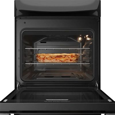 Fogão 4 Bocas Continental Preto Automático com TOPLimpaFácil e Mesa de Vidro (FC4GP) Premium Bivolt