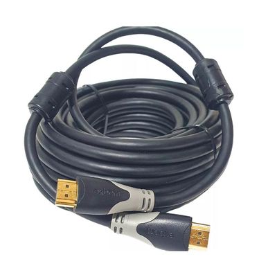 Cabo HDMI 1.4 Full HD 1080p de 10 Metros Reforçado com Malha e Filtro