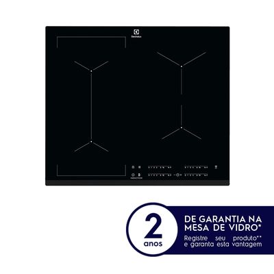 Cooktop 4 Bocas de Indução Electrolux Experience com Unicook e Timer (IE60P) 220V
