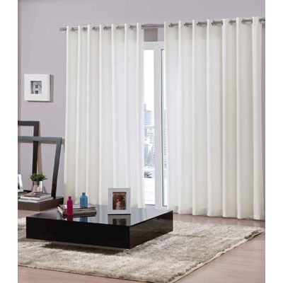 Cortina Duplex Bellini 4,20 x 2,30m Bella Janela Bege