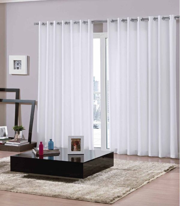 Cortina Duplex Bellini 4,20 x 2,50m Bella Janela Branco