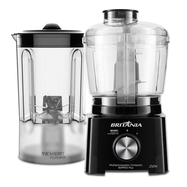 Multiprocessador Britânia 2 em 1 Compacto 300W BMP950 Plus 127V